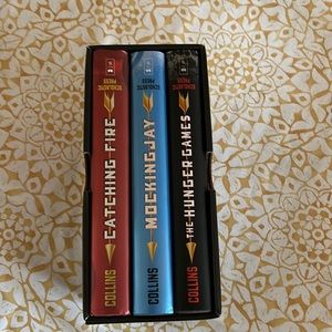 Hunger Games box set. Excellent condition.